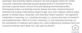 Financing for GreenSky© credit programs is provided by federally insured, federal and state chartered financial institutions without regard to race,color, religion,natinal origin, sex or familialstatus. NMLS #1416362; CT SLC-1416362; NJMT #1501607 C22